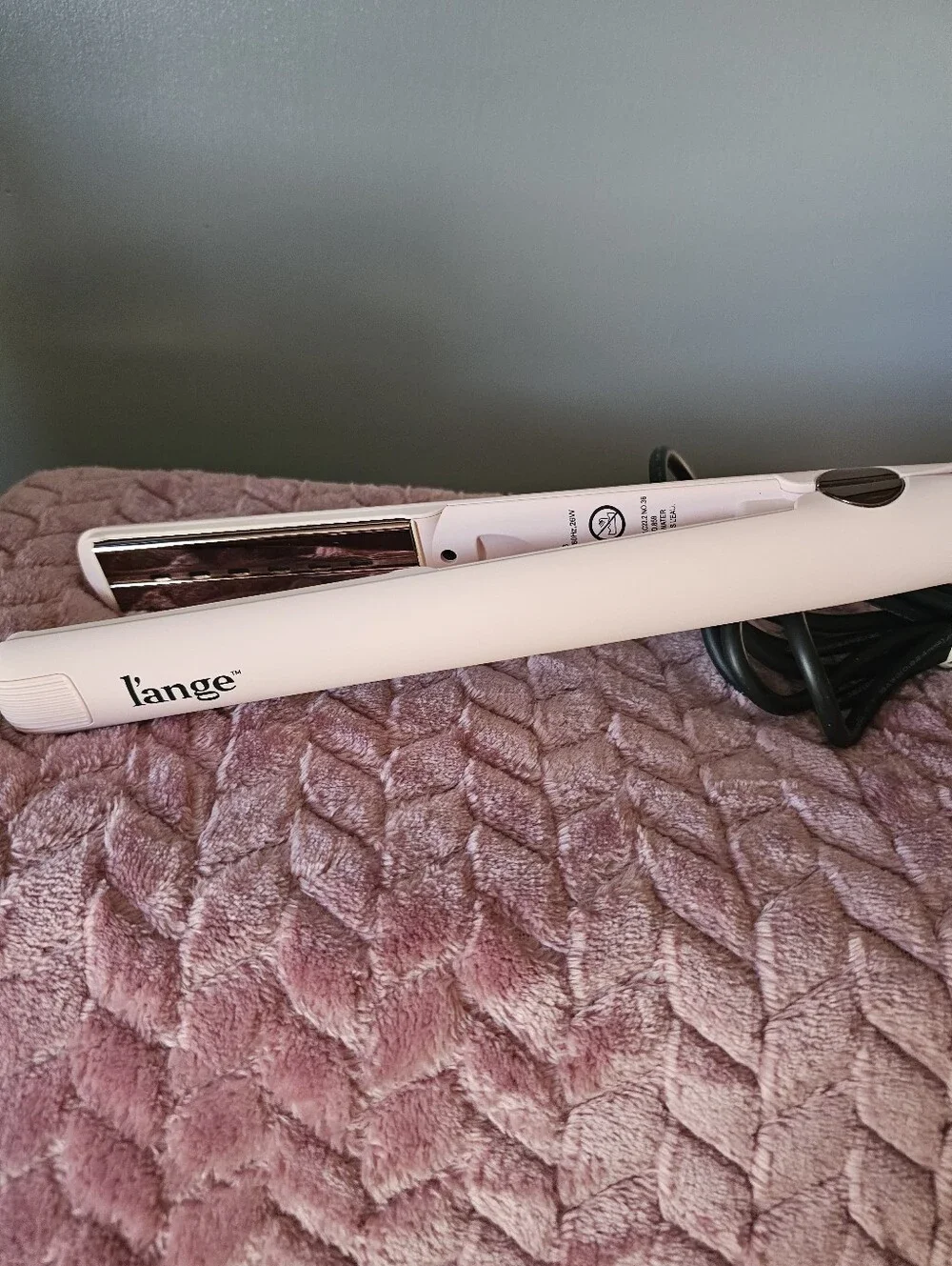 Lange Pink Hair Straightener